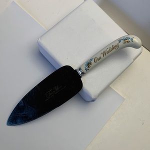 Vintage Treasure Masters Our Wedding Sheffield England Cake Knife